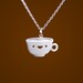 Happy Teacup Necklace