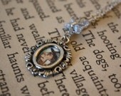 LAST ONE Alice in Wonderland Charm Necklace - Mad Hatter