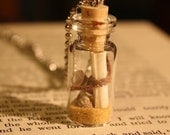 Message From The Sea Vial Necklace