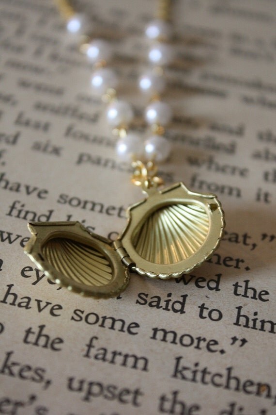 Mermaid Locket Necklace