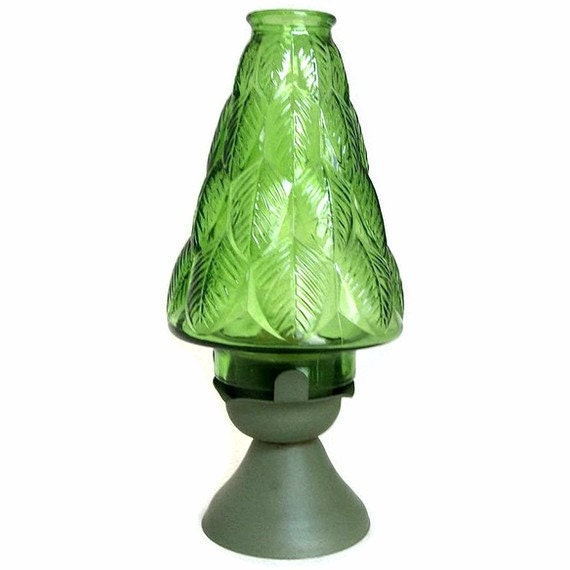 Green Leaf Votive Candle Holder