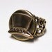 Alice Wonderland Mad Hatter locket ring