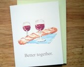 Better Together Anniversary Valentine Friendship Invitation Card