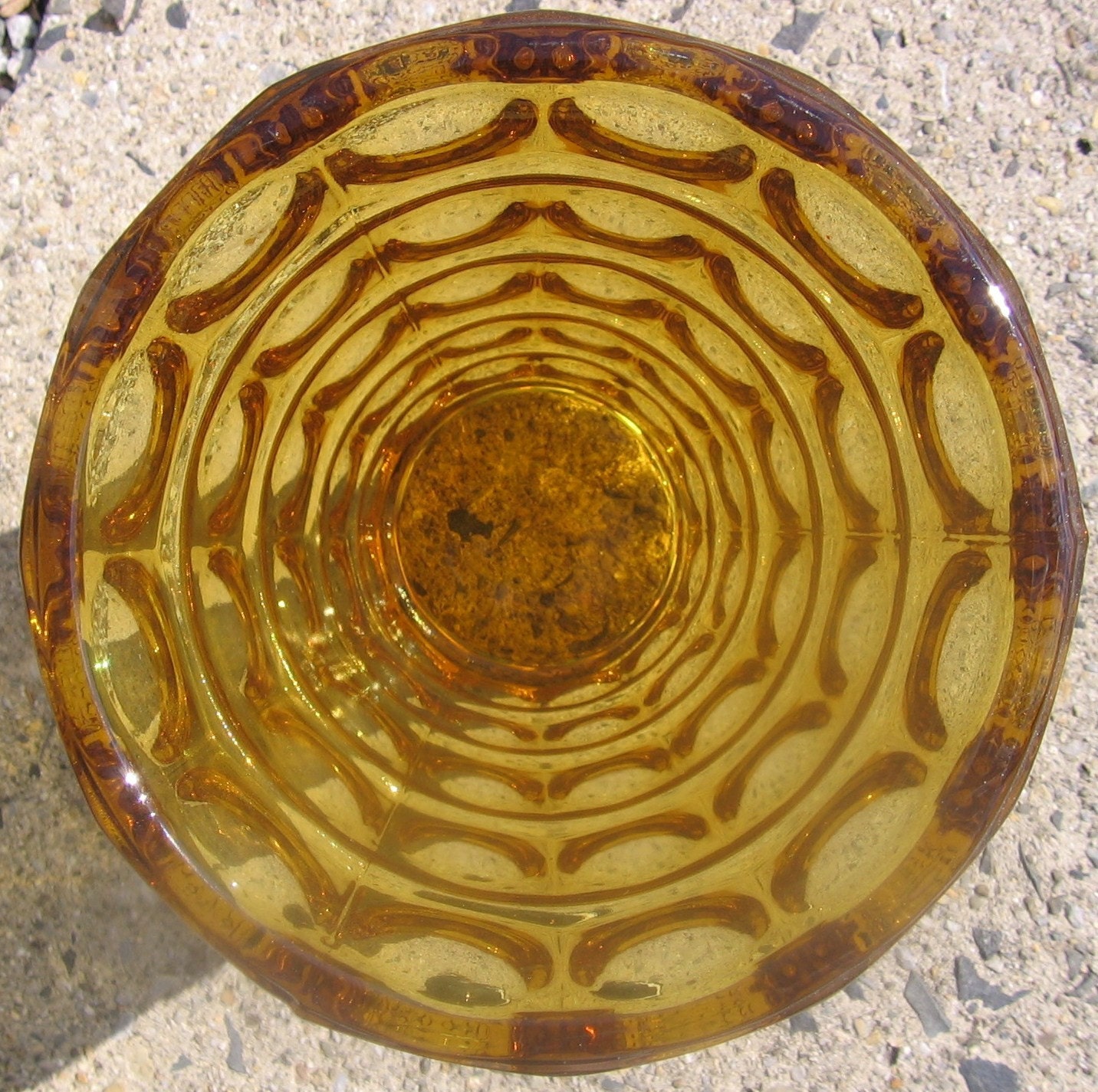 Vintge 1961 Czechoslovakian Sklo Union Glass Vase