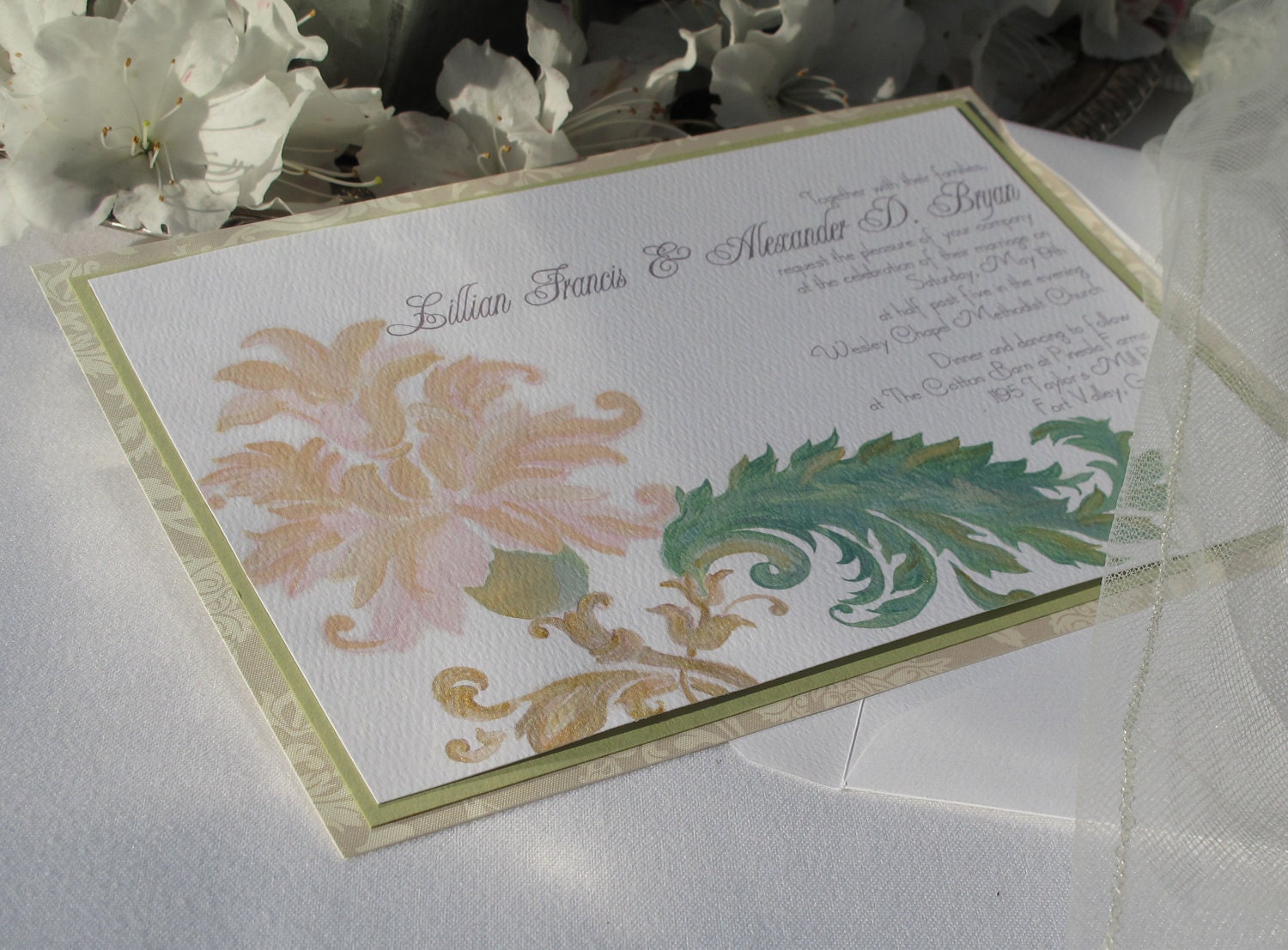 Lillian - wedding invitation suite