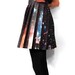 Hubble Deep Field Pleated Galaxy Skirt.