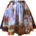 SALE. 3D Space Skirt