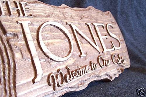 Personalized Sign Custom Carved Wood Wedding Gift Family Last Name Est Couples MAN CAVE Camp Wedding Cabin RV Wood