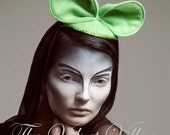 Apple Green animal ears minnie micky mouse inspired hat fascinator