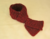 Cranberry Wool Scarf
