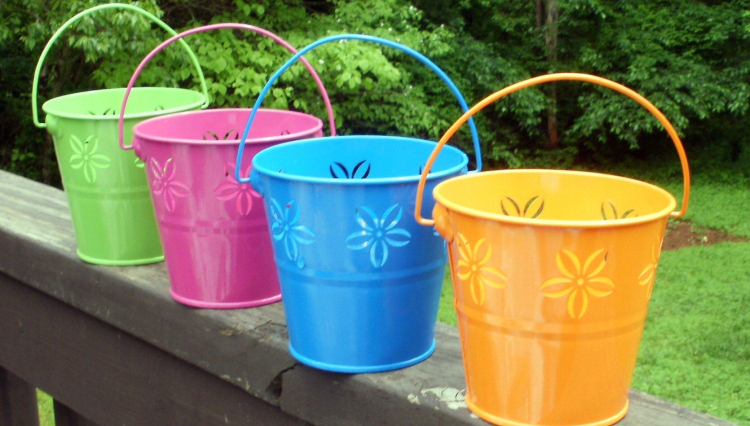 Citronella Gel Candle in Orange Bucket by Silknlightsdesigns