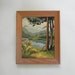 Paint By Number Landscape with Lake, Trees, Mountains and Sky