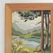 Paint By Number Landscape with Lake, Trees, Mountains and Sky