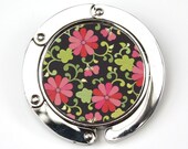 LOVE IN BLOOM Portable Purse Hook / Bag Hanger