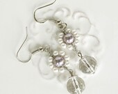 SALE: Seraphina - Daisy Pearl Earrings
