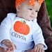 Fall Pumpkin Monogrammed Onesie or Shirt, Pumpkin Shirt, Halloween Shirt, Pumpkin Onesie, Pumpkin Bodysuit