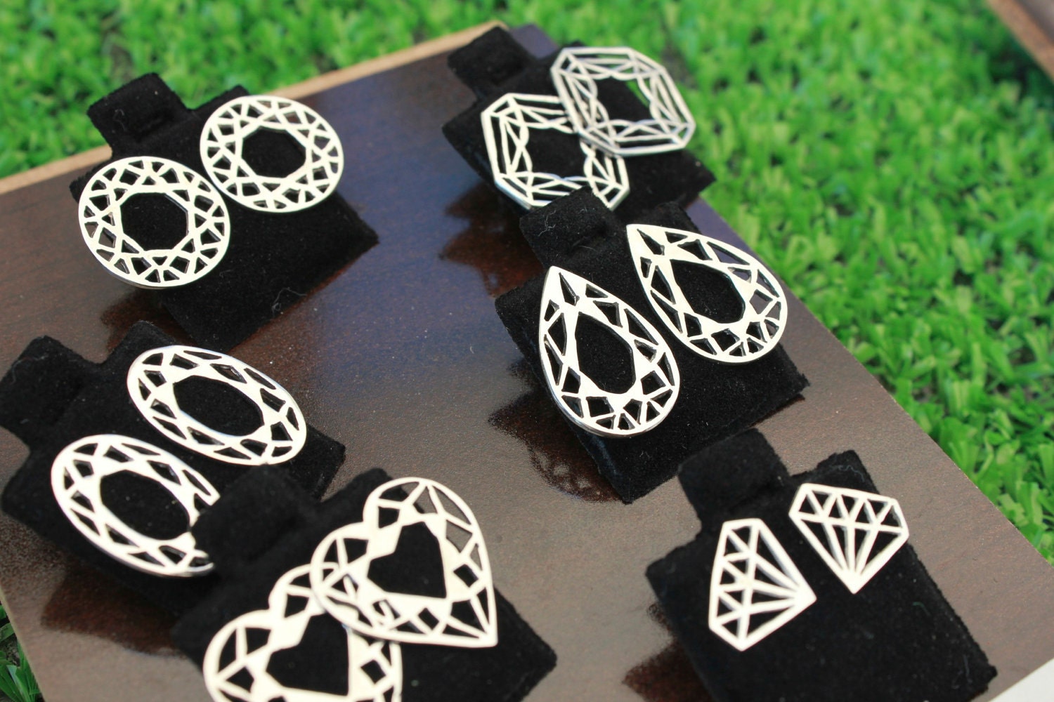Gem Earrings