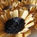 Wedding Paper Sunflowers 100-2 1/2 inch Made to Order Handmade