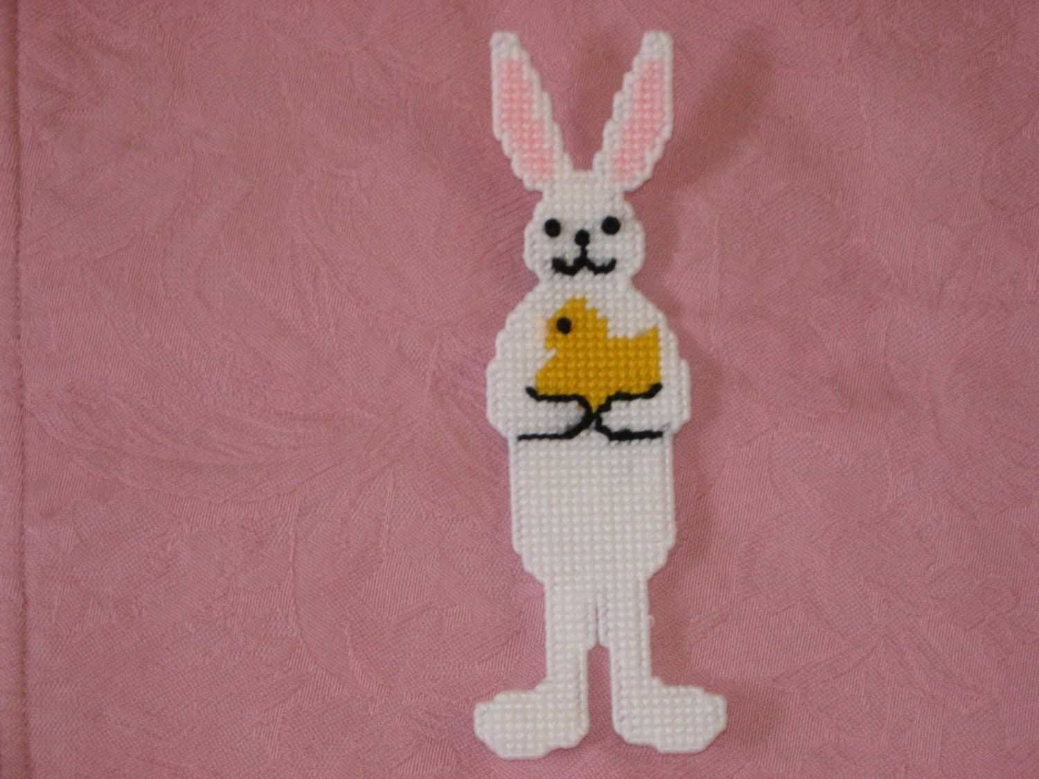 Easter Bunny and Chick Bookmark