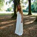 Iris Silk Charmeuse Wedding Gown