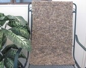 RUSTIC TWEED Lap Afghan