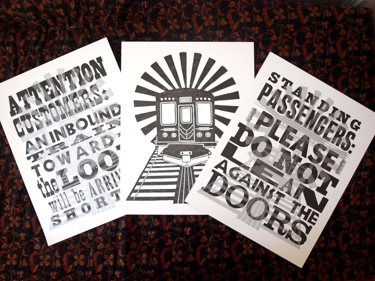 DISCOUNT CTA Bundle: 3 CTA Announcement Prints