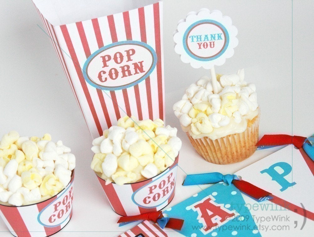 Carnival Theme Party Pack - Printable Download PDF Party - PHOTO invitation