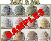 Mineral Eye Shadow-Sand & Sea Collection- SAMPLES of all 12 eyeshadows