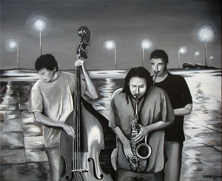On Stage - Original Painting