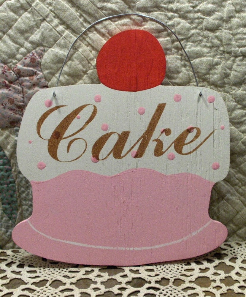 Cake Sign