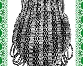Crochet Bag Purse Edwardian 1911 Antique Vintage English PDF pattern