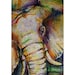 Elephant Watercolor print 18x24
