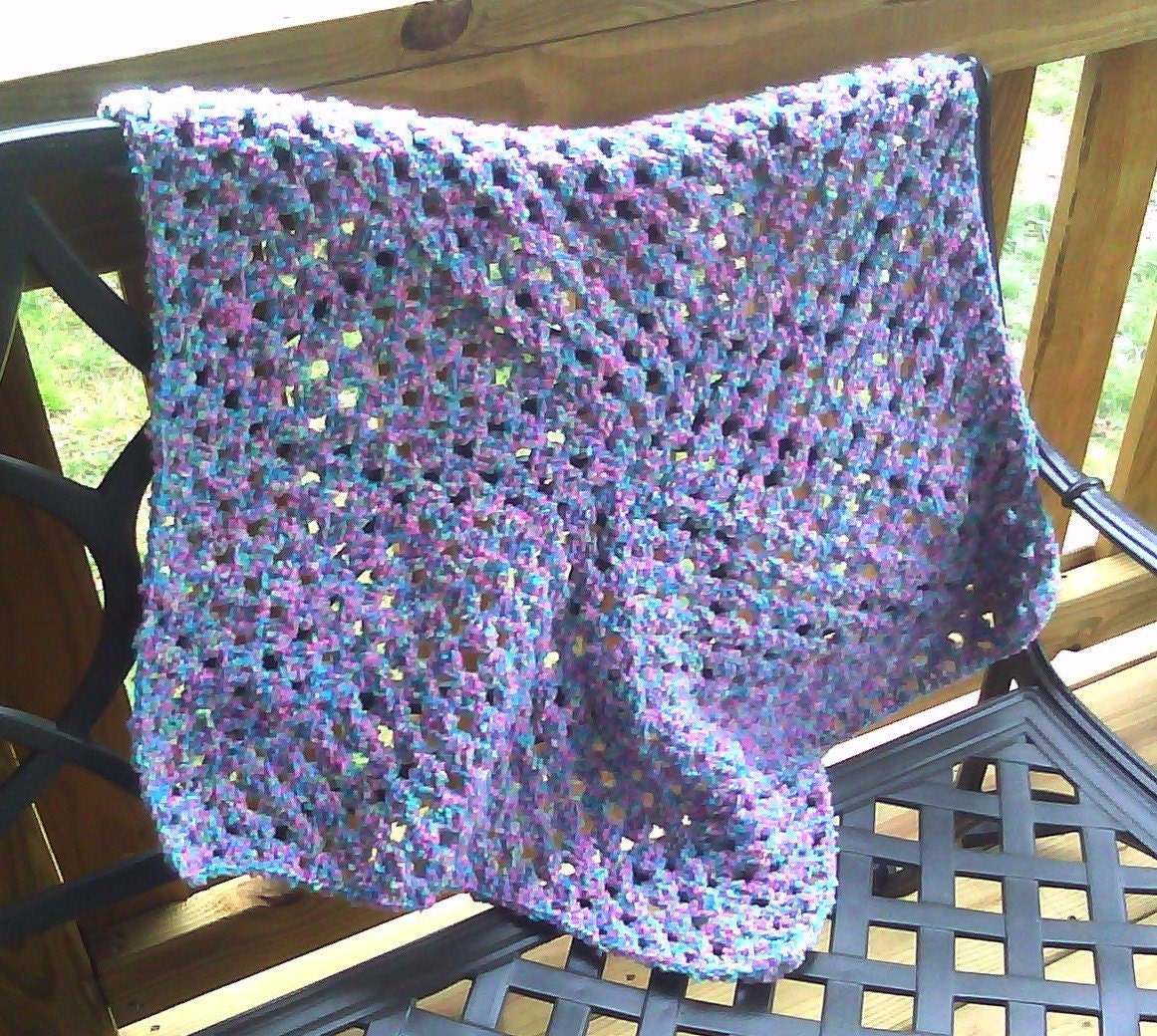 Fuzzy Star Baby Blanket