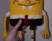 spongebob crochet pattern
