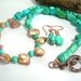 Tuscany Sky - Turquoise and Keshi Pearl Necklace