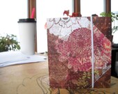 Surreal Floral Journal with Butterfly Moth on Back - Super Colorful Pages - 80 Pages