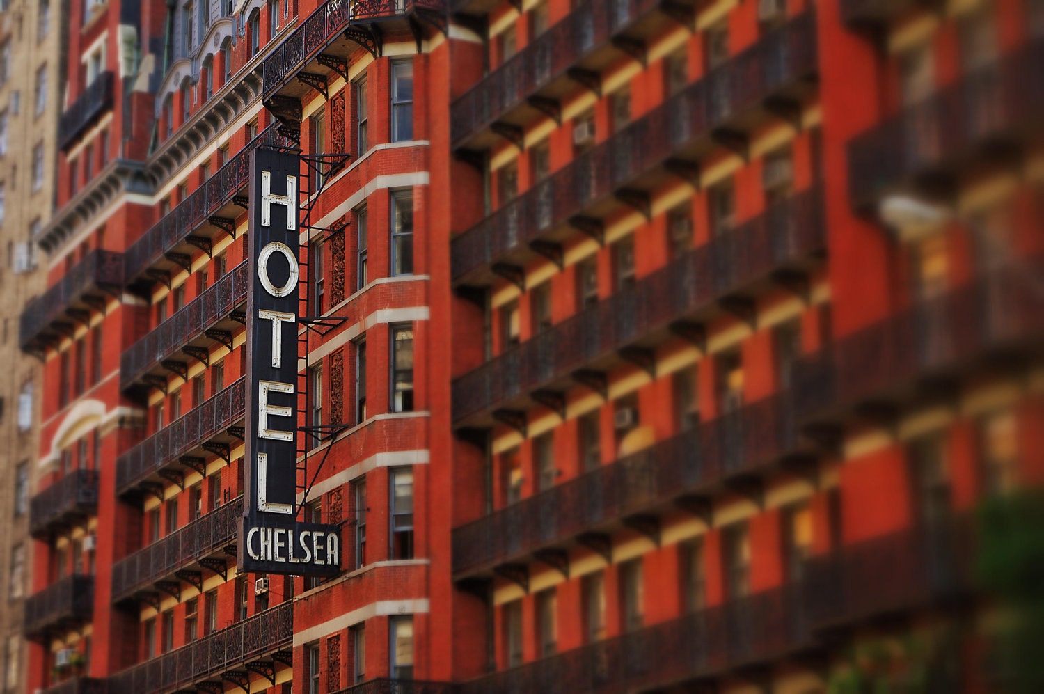 New York City Photography - Chelsea Hotel - 11x17 Print on Professional Supra Endura Paper