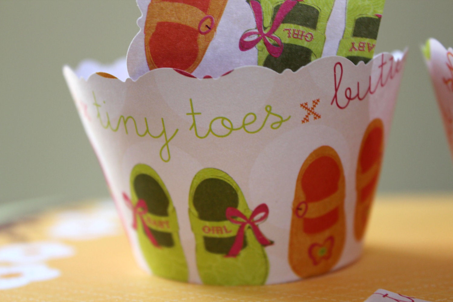 Baby Girl Cupcake Wrappers SALE