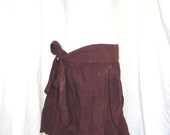 Shabby Spiral Skirt in Rust - Undulation - size 16-20