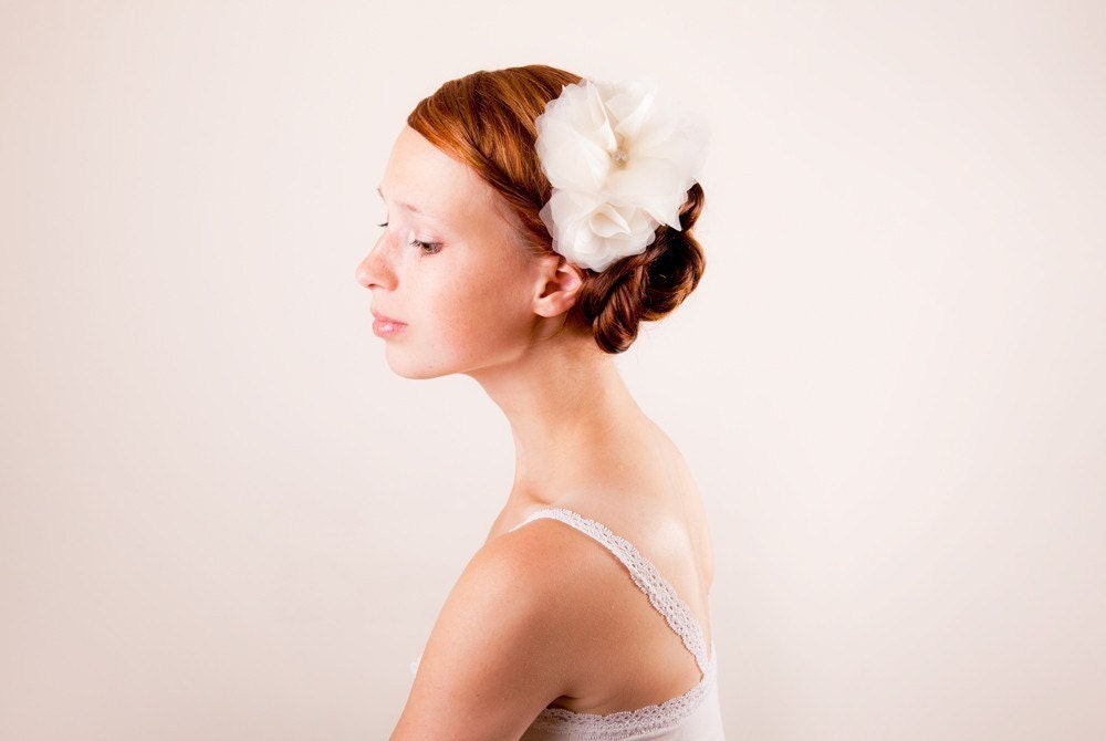Morning Blossom - Bridal Hair piece