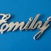 Silver Name Necklace Any Name up to 13 letters, chain included, choose from several type of letters Emily or any other name