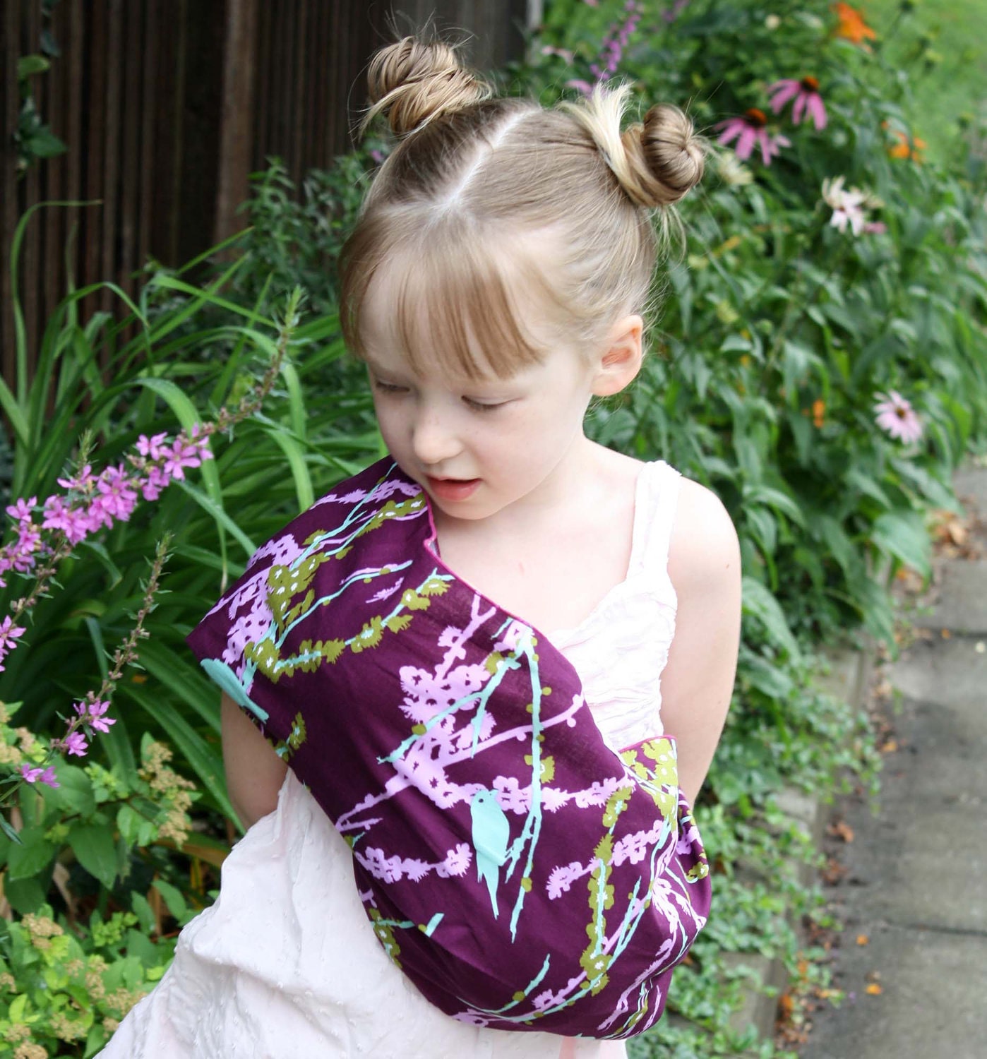 Doll Sling Child's Toy Pouch Sling Baby Doll Carrier - Sparrow - FAST SHIPPING