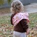 Baby Doll Sling Toy Pouch Style Doll Carrier - Whoo Forest Pink - FAST SHIPPING