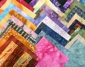 Batik Fabrics Quilt Charm Squares - SEW FUN QUILTS Time Saver Quilt Kit