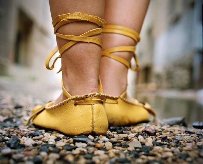 Tinkerbell Ballet Flats Made to Order in 6 Different Color Choices