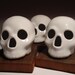 Glossy Ghost Skulls reserved for Lippythelion18