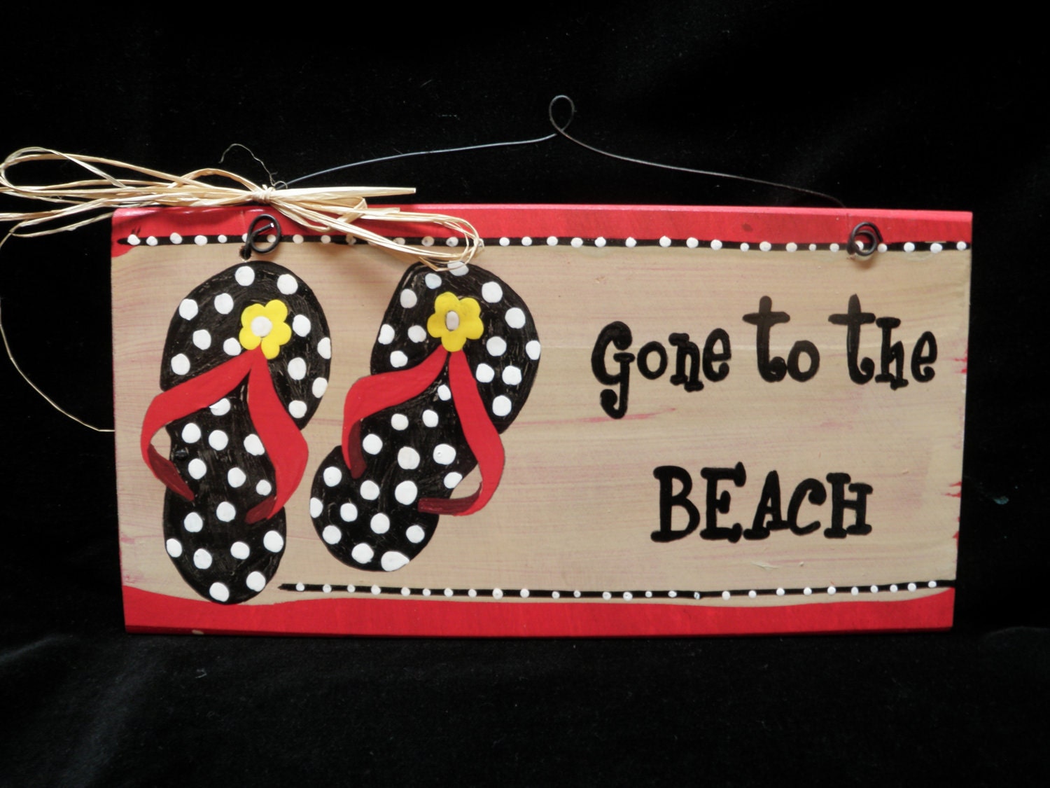 Flip Flop Gone to the beach