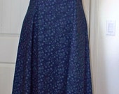 Blue Calico Dress