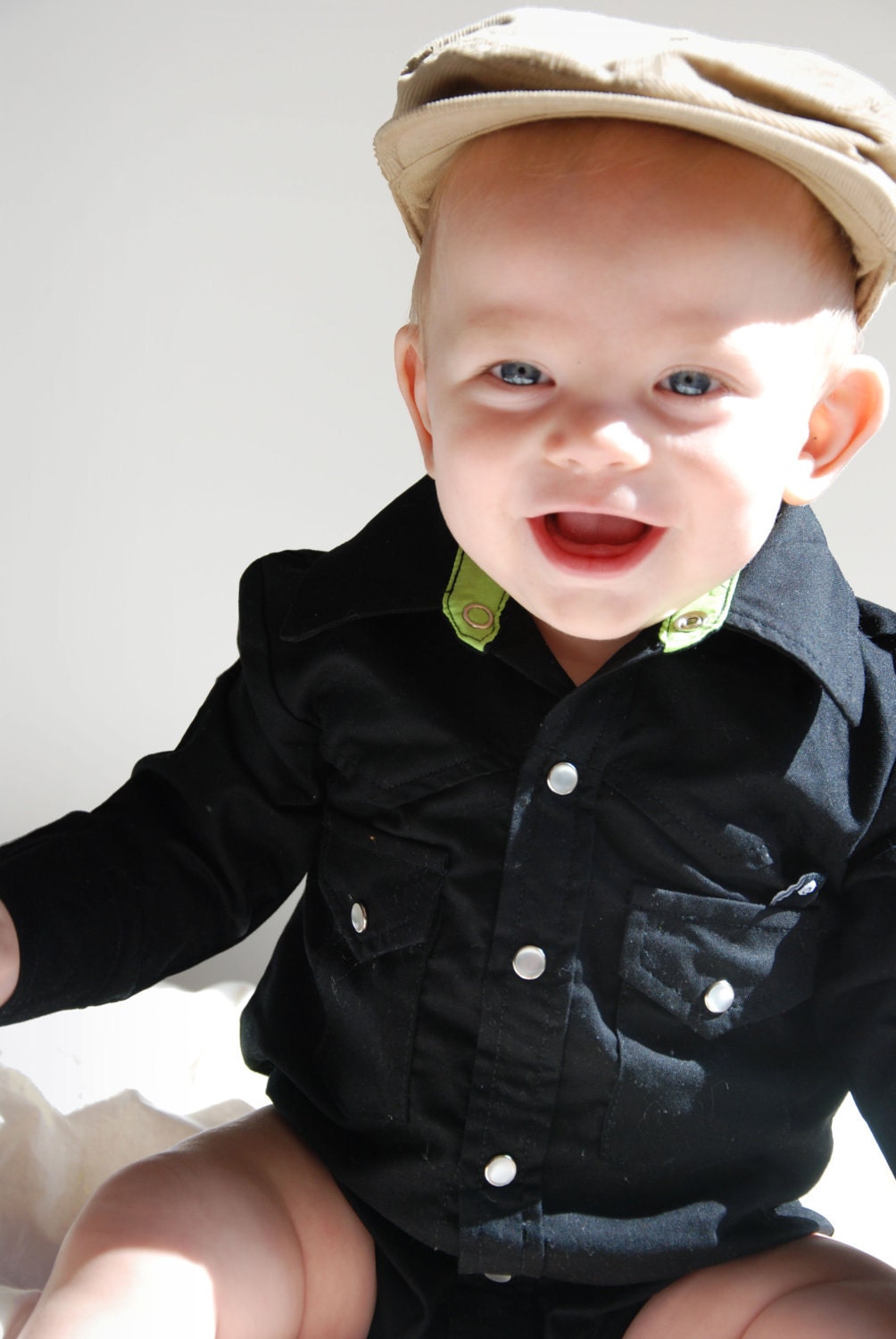 Colt Cowboy Onesie Black 18-24 MTHS