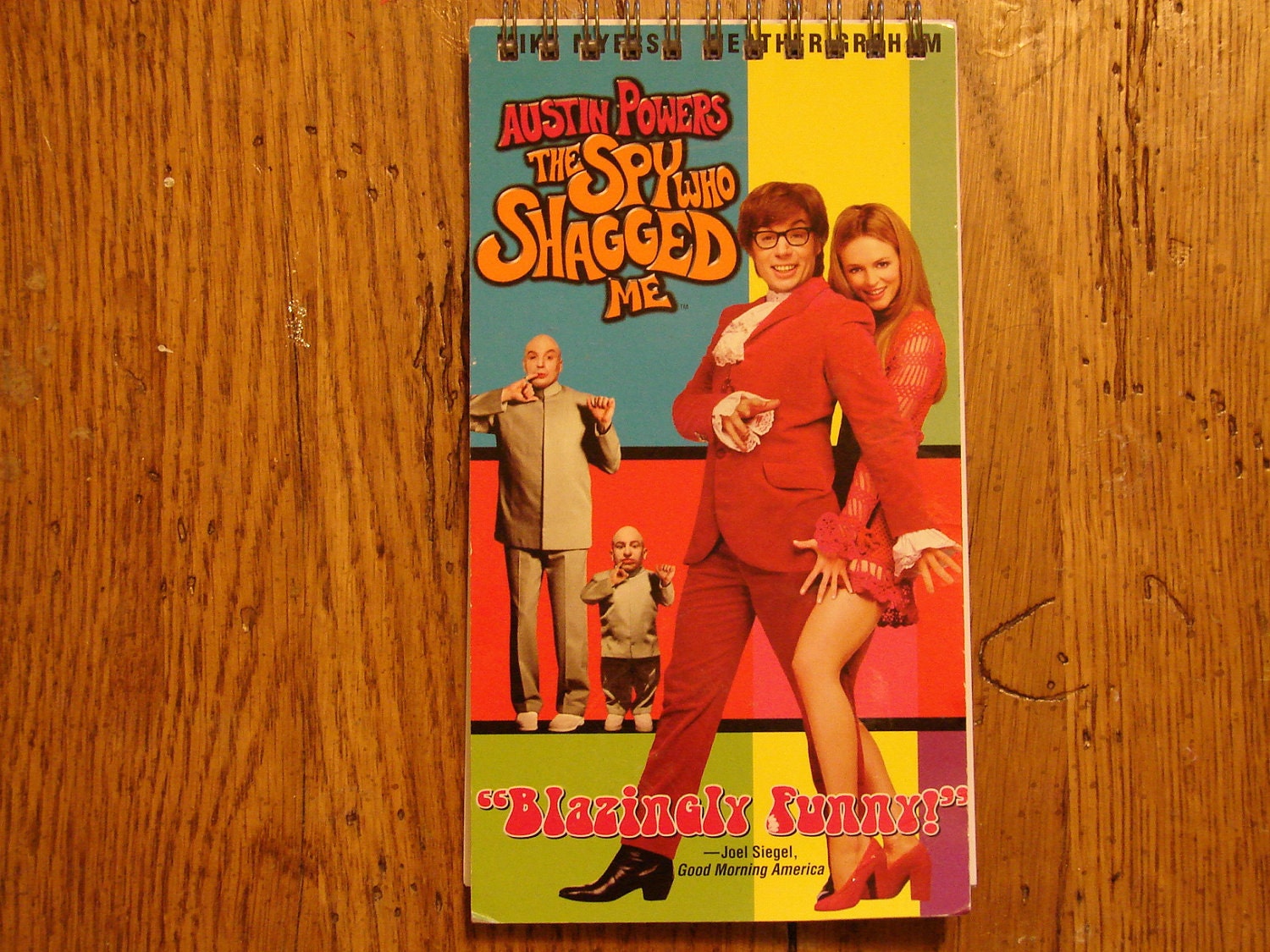 Austin Powers VHS Notepad